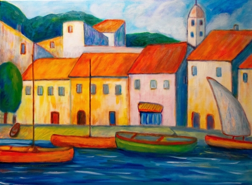 Un village de pêcheurs - Réf. CS9222