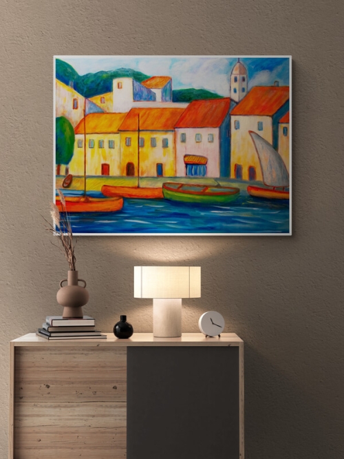Un village de pêcheurs - Réf. CS9222