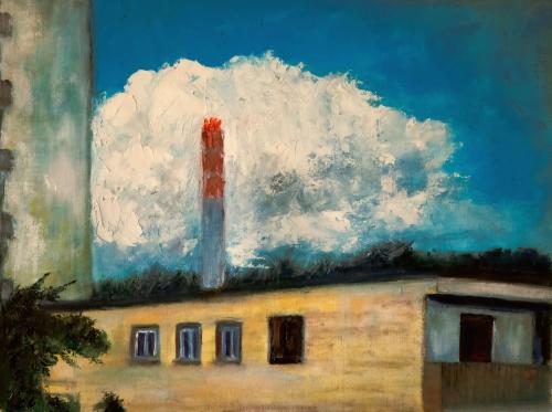 Nuages sur la cheminée - Réf. CS7722