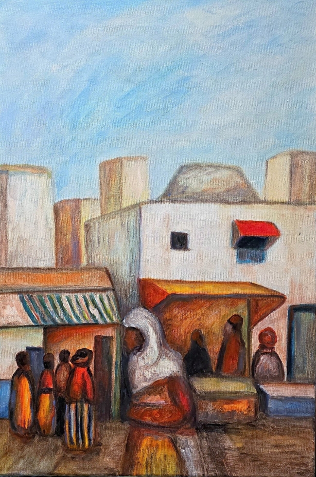 Marché à Tunis - Réf. CS5322