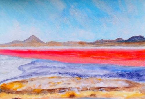 Laguna Colorada - Souvenir I - Réf. CS2820