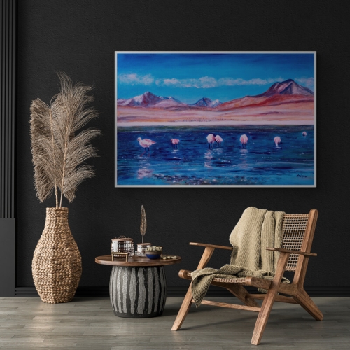 Flamingos en Sur Lipez - Bolivia - Réf. CS1720
