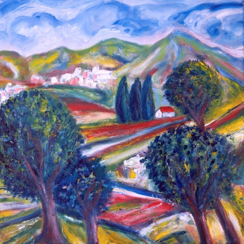 Paysage imaginaire - réf. CS6623