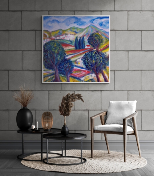 Paysage imaginaire - réf. CS6623
