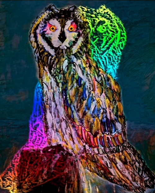 Le hibou -  Réf. CS9623