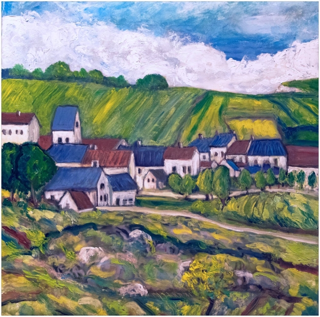 Vers Auvers - Van Gogh revisité - réf. CS11025