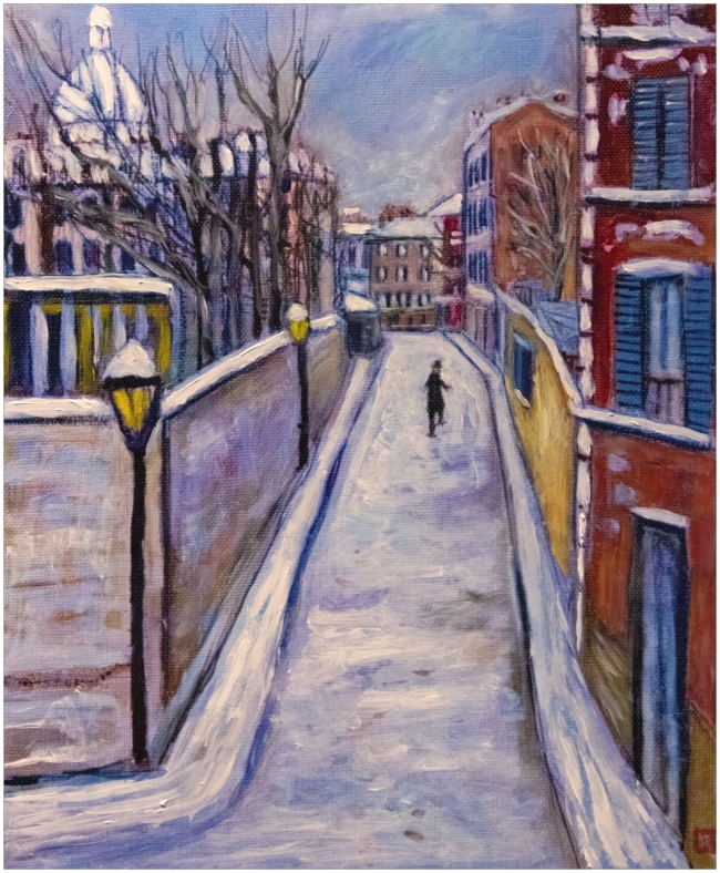 L’écho bleu de Montmartre - réf. CS29425