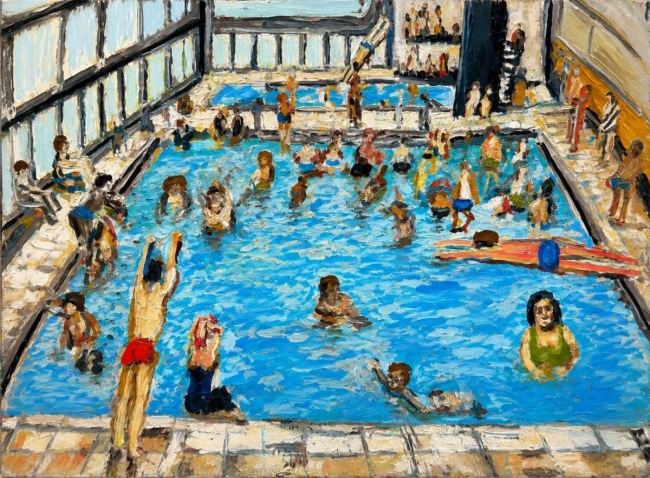 La piscine - Hommage à Léon Kossof - réf. CS2726DP