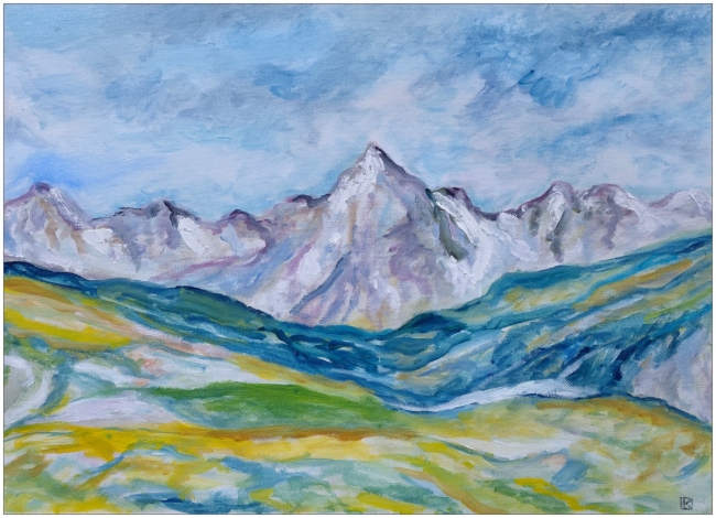 Paysage de montagnes - réf. CS8626