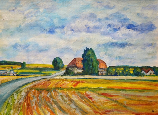 Vers Oberwil bei Büren - réf. CS9526